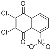CAS 登录号：22360-86-7， 2,3-二氯-5-硝基-1,4-萘二酮