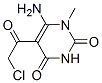 CAS#: 22365-19-1, 6-Amino-5-(Chloroacetyl)-1-Methylpyrimidine-2,4(1H,3H)-Dione