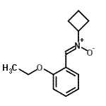 CAS#: 223650-22-4, N-Cyclobutyl-N-[(Z)-(2-Ethoxyphenyl)Methylene]Amine Oxide