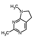 CAS 登录号：22386-80-7， 2,7-二甲基-6,7-二氢-5H-吡咯并[2,3-d]嘧啶