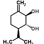 CAS 登录号：223918-63-6， (1R,2R,3R)-3-异丙基-6-亚甲基-1,2-环己烷二醇