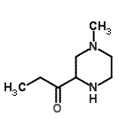 CAS 登录号：224189-09-7， 1-(4-甲基-2-哌嗪基)-1-丙酮