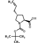 CAS 登录号：224645-82-3， (4R)-4-烯丙基-1-{[(2-甲基-2-丙基)氧基]羰基}-L-脯氨酸