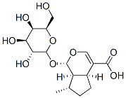 CAS 登录号：22487-36-1， (1R,2S,6S,9S)-9-甲基-2-[(2S,3R,4S,5R,6R)-3,4,5-三羟基-6-(羟基甲基)四氢吡喃-2-基]氧基-3-氧杂双环[4.3.0]壬-4-烯-5-羧酸