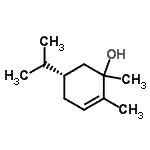 CAS 登录号：224967-39-9， (5S)-5-异丙基-1,2-二甲基-2-环己烯-1-醇