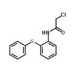 CAS 登录号：22504-08-1， 2-氯-N-[2-(苯基硫基)苯基]乙酰胺