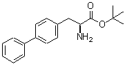 CAS 登录号：225528-25-6， (2S)-2-氨基-3-(4-联苯基)丙酸叔丁酯
