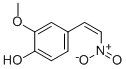 CAS 登录号：22568-51-0， 2-甲氧基-4-[(E)-2-硝基乙烯基]苯酚