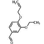 CAS 登录号：225939-36-6， 4-(烯丙氧基)-3-乙氧基苯甲醛