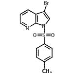 CAS#: 226085-18-3, 3-Bromo-1-[(4-Methylphenyl)Sulfonyl]-1H-Pyrrolo[2,3-b]Pyridine