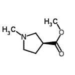 CAS#: 226088-57-9, Methyl (3S)-1-Methyl-3-Pyrrolidinecarboxylate