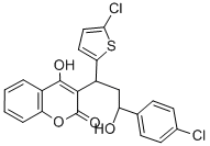 CAS 登录号:22619-35-8, 噻氯香豆素
