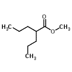 CAS 登录号：22632-59-3， 甲基2-丙基戊酸酯