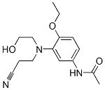 CAS 登录号：22636-29-9， N-[3-[(2-氰基乙基)(2-羟基乙基)氨基]-4-乙氧基苯基]乙酰胺