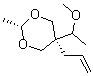 CAS#: 22644-65-1, 5alpha-Allyl-5beta-(1-Methoxyethyl)-2beta-Methyl-1,3-Dioxane