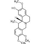 CAS 登录号：22672-74-8， (13S,13aR)-3,9,10-三甲氧基-13-甲基-5,8,13,13A-四氢-6H-异喹啉并[3,2-a]异喹啉-2-醇
