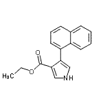 CAS#: 226930-26-3, Ethyl 4-(1-Naphthyl)-1H-Pyrrole-3-Carboxylate