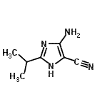 CAS#: 227078-18-4, 4-Amino-2-Isopropyl-1H-Imidazole-5-Carbonitrile