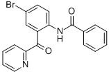 CAS#: 22753-88-4, N-[4-Bromo-2-(2-Pyridinylcarbonyl)Phenyl]-Benzamide