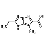 CAS#: 227610-67-5, 7-Amino-2-Ethyl-1H-Pyrazolo[1,5-b][1,2,4]Triazole-6-Carboxylic Acid