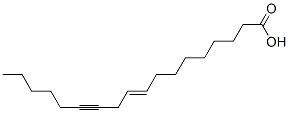CAS 登录号：2277-31-8， (Z)-十八碳-9-烯-12-炔酸