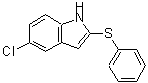 CAS#: 227803-36-3, 5-Chloro-2-(Phenylsulfanyl)-1H-Indole