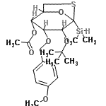 CAS 登录号：228115-75-1， 5-(二甲基硅烷基)-3-[(4-甲氧基苄基)氧基]-4-[(2-甲基-2-丙基)氧基]-8-氧杂-6-硫杂双环[3.2.1]辛-2-基乙酸酯