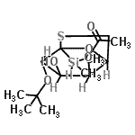CAS#: 228115-77-3, 5-(Dimethylsilyl)-3-Hydroxy-4-[(2-Methyl-2-Propanyl)Oxy]-8-Oxa-6-Thiabicyclo[3.2.1]Oct-2-Yl Acetate