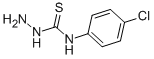 CAS 登录号：22814-92-2， N-(4-氯苯基)-肼基硫代甲酰胺