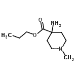 CAS#: 228252-35-5, Propyl 4-Amino-1-Methyl-4-Piperidinecarboxylate