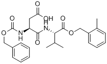 CAS 登录号：22838-85-3， N-[(苯基甲氧基)羰基]-L-alpha-天冬氨酰-L-缬氨酸 2-甲基苄基酯
