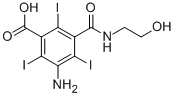 CAS#: 22871-58-5, 5-Amino-N-(2-Hydroxyethyl)-2,4,6-Triiodoisophthalamic Acid