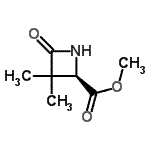 CAS#: 228868-38-0, Methyl (2R)-3,3-Dimethyl-4-Oxo-2-Azetidinecarboxylate