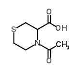 CAS#: 229329-85-5, 4-Acetyl-3-Thiomorpholinecarboxylic Acid