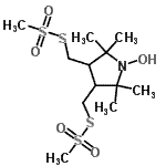 CAS#: 229621-30-1, S,S'-[(1-Hydroxy-2,2,5,5-tetramethyl-3,4-pyrrolidinediyl)bis(methylene)] dimethanesulfonothioate