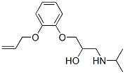 CAS 登录号：22972-96-9， (+)-1-[2-(烯丙氧基)苯氧基]-3-(异丙基氨基)丙-2-醇