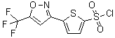CAS#: 229956-98-3, 5-[5-(Trifluoromethyl)-1,2-Oxazol-3-Yl]-2-Thiophenesulfonyl Chloride
