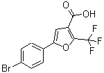 CAS 登录号：229957-02-2， 5-(4-溴苯基)-2-(三氟甲基)-3-糠酸
