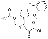 CAS#: 23026-51-9, 3-(2-Methoxyphenoxy)-1-Pyrrolidinepropanol Methylcarbamate (Ester) Oxalate (1:1)