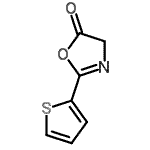 CAS 登录号：230283-16-6， 2-(2-噻吩基)-4H-恶唑-5-酮