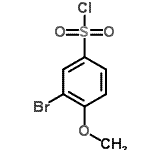 CAS#: 23094-96-4, 3-Bromo-4-Methoxybenzenesulfonyl Chloride