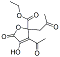CAS 登录号：23127-85-7， 3-乙酰基-2,5-二氢-4-羟基-5-氧代-2-(2-氧代丙基)-2-糠酸乙酯