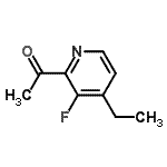 CAS#: 231296-56-3, 1-(4-Ethyl-3-Fluoro-2-Pyridinyl)Ethanone