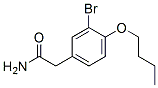 CAS 登录号：23142-45-2， 2-(3-溴-4-丁氧基苯基)乙酰胺