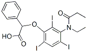CAS#: 23189-39-1, 2-[3-(N-Ethylpropionylamino)-2,4,6-Triiodophenoxy]-2-Phenylacetic Acid