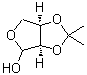 CAS 登录号：23262-84-2， (3aR,6aR)-2,2-二甲基四氢呋喃并[3,4-d][1,3]二氧杂环戊烯-4-醇