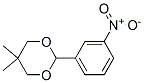 CAS 登录号：23281-36-9， 5,5-二甲基-2-(3-硝基苯基)-1,3-二恶烷