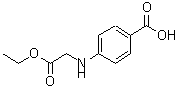 CAS#: 23284-85-7, 4-[(2-Ethoxy-2-Oxoethyl)Amino]Benzoic Acid