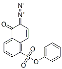 CAS 登录号：23295-00-3， 6-重氮基-5,6-二氢-5-氧代萘-1-磺酸苯酯