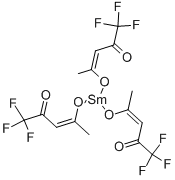 CAS 登录号：23301-82-8， 三(1,1,1-三氟-2,4-戊烷二酮)-钐